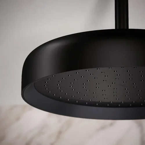 Miniatura 5 de KOHLER 26291-G-BL Statement™ Cabezal de lluvia redondo de 12" de una sola función, 1.75 gpm, negro mate