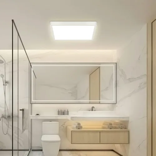 Miniatura 4 de Lámpara de techo LED regulable de 12 pulgadas con control remoto, brillo CCT completo de 24 W, luz de techo LED cuadrada ajustable, accesorio