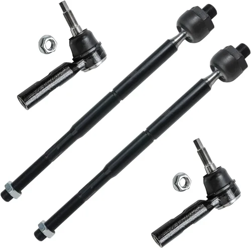 Miniatura 31 de Detroit Axle - 4 barras de acoplamiento delanteras para Kia Forte Koup 14-17, 14-18 Forte Forte5, 4 extremos de barra de acoplamiento exteriores e