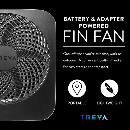 Miniatura 4 de O2 Cool Ventilador portátil eléctrico de 10 pulgadas