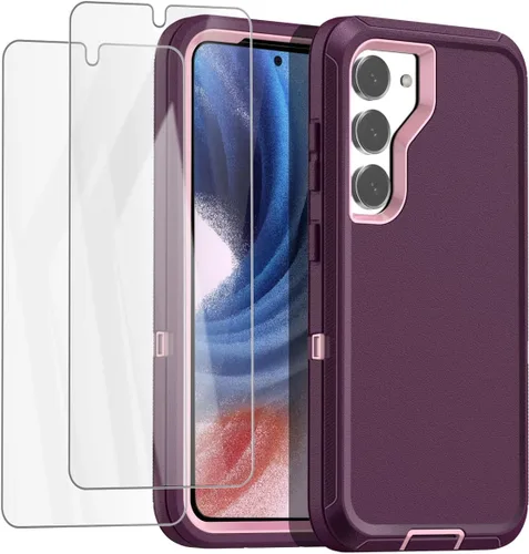 Miniatura 11 de AICase Funda para Galaxy S23 Funda Transparente (6.1"), Protección contra Caídas de Servicio Pesado Cuerpo Completo Resistente a Prueba de Golpes/A
