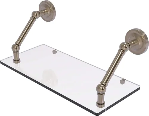 Miniatura 16 de Allied Brass PR-1/22-ORB Pr - Estante de vidrio con bordes biselados de 1 pulgada, 22 pulgadas, bronce aceitado