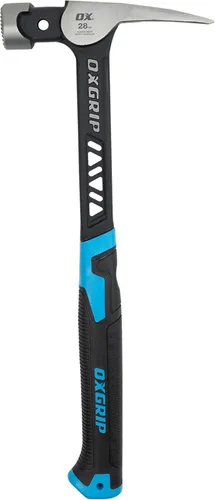Miniatura 16 de OX Pro Ultrastrike Martillo de trineo de 3 lb con amortiguación de vibraciones, cuello puenteado y empuñadura ergonómica antideslizante