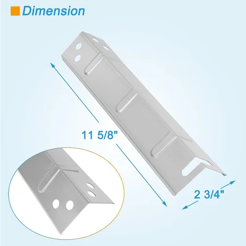 Miniatura 3 de Piezas de repuesto para parrilla de 3 quemadores Walmart Expert Grill XG10-101-002-02, piezas de repuesto de placas térmicas para piezas de parrilla