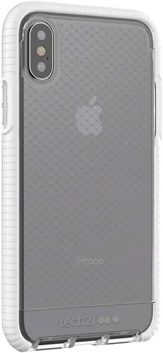 Miniatura 4 de Tech21 Evo Check - Funda delgada para iPhone X/XS, color blanco transparente, protección inalámbrica y resistente
