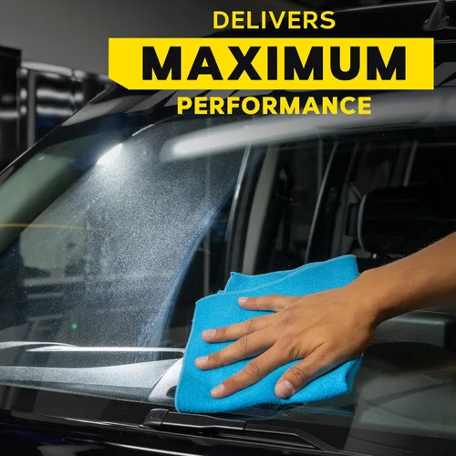Miniatura 6 de Toallas de vidrio Meguiar's Perfect Clarity, mantenga las ventanas brillantes usando toallas de limpieza de vidrio reutilizables premium con un