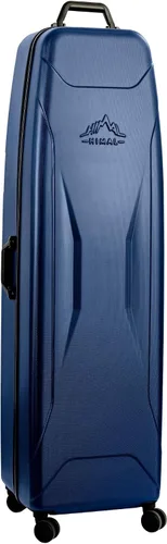 Miniatura 10 de UNIHIMAL Funda rígida de viaje de golf con ruedas, diseño de carcasa rígida de PC, impermeable, duradera y de gran capacidad, funda de viaje de golf
