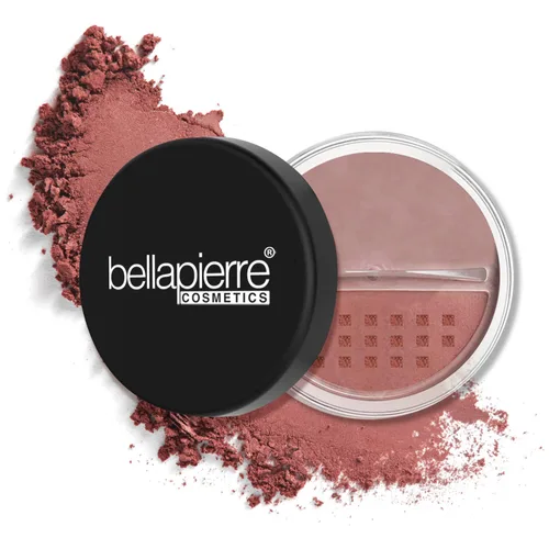 Miniatura 9 de Bellapierre Rubor mineral – Rubor en polvo suelto, color ligero de mejilla, acabado húmedo cálido, sin talco, hipoalergénico y no tóxico, 0.3 oz