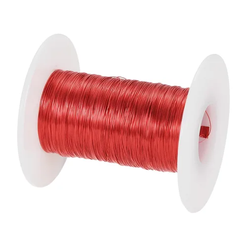 Miniatura 47 de MECCANIXITY - Alambre magnético de calibre 46 AWG - 0.04mm Hilo de cobre esmaltado - Bobina de alambre magnético de 14669 pies (4471m) - 50g Grado F