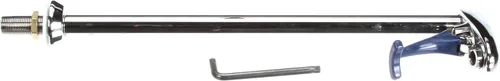 Miniatura 7 de T&S Brass B-1210-12 Llenadora de vidrio de pedestal de montaje en cubierta de 12 pulgadas con vástago macho Npt de 1/2 pulgada Latón