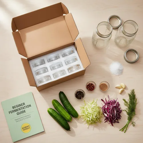 Miniatura 6 de TOPZEA Paquete de 9 vasos de fermentación con mango de fácil agarre, para tarros Mason de boca ancha, tapas de fermentación pesada, kit