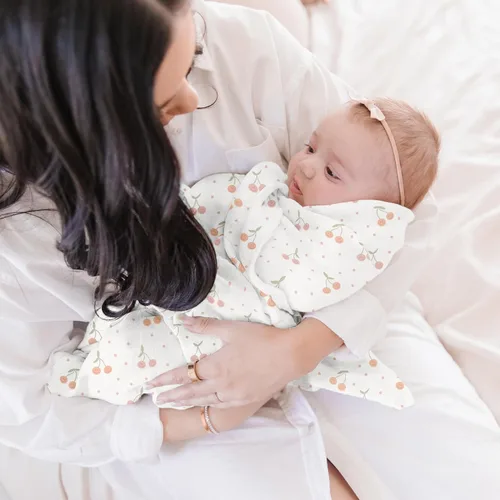 Miniatura 4 de JuJuBe x Studio Oh! - Juego de manta para envolver al bebé recién nacido, suave, cómoda, neutra para baby shower y registro de bebé, esenciales