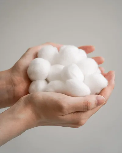 Miniatura 4 de Organyc Bolas de algodón 100% orgánico para pieles sensibles, 100