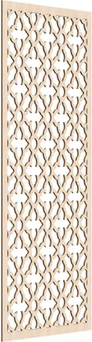Miniatura 189 de Madison Paneles de pared decorativos de madera con calado, 9 3/8 pulgadas de ancho x 24 3/8 pulgadas de alto x 3/8 de alto, roble rojo rojo (Red Oak)