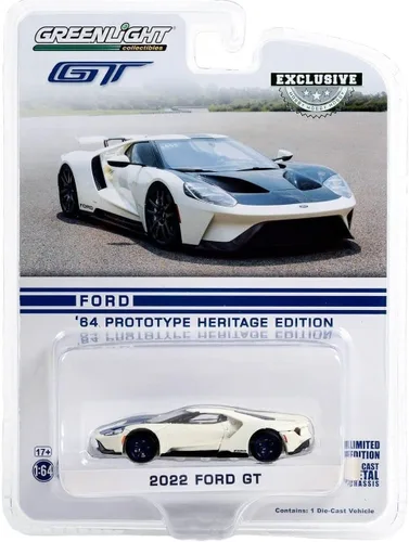 Greenlight 30344 2022 GT 1964 Prototype Heritage Edition - Prototipo de coche '64 #GT101 (exclusivo de Hobby), escala 1:64