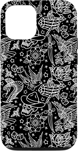 Miniatura 28 de Funda de arte de tatuaje tradicional americano para iPhone 17