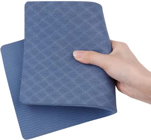 Miniatura 4 de Alfombrilla de yoga TPE para arrodillarse, almohadillas redondas y almohadilla cuadrada, cojín de asistencia de rodilla, portátil, codera, yoga