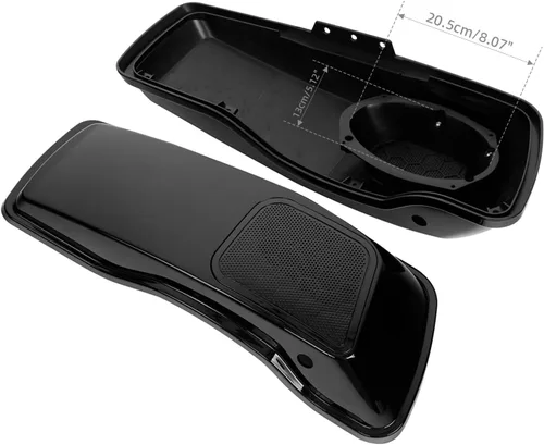 Miniatura 5 de Parrillas recortadas 6X9 tapas de altavoz para Harley Touring Road King Street Electra Glide 2014-2024