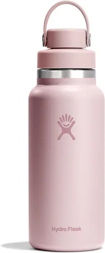 Miniatura 52 de Hydro Flask Botella de agua – Acero inoxidable aislado – Tapa de boca ancha para chug, antiderrames, a prueba de fugas en rocío de 40 onzas Dew