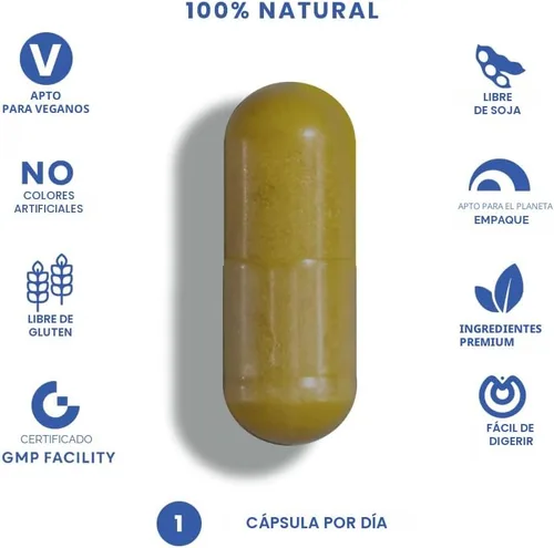 Miniatura 6 de Feelgood Company - Berberina - Alta absorción - equivalente a 2200 mg - Suplemento herbario - Baja glucosa en sangre - Ayuda al colesterol - 60