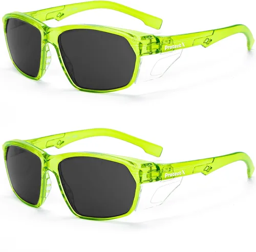 Miniatura 29 de ProtectX Lentes de lectura elegantes para mujeres y hombres, antivaho y antiarañazos, protección UV, gafas de seguridad antiimpactos