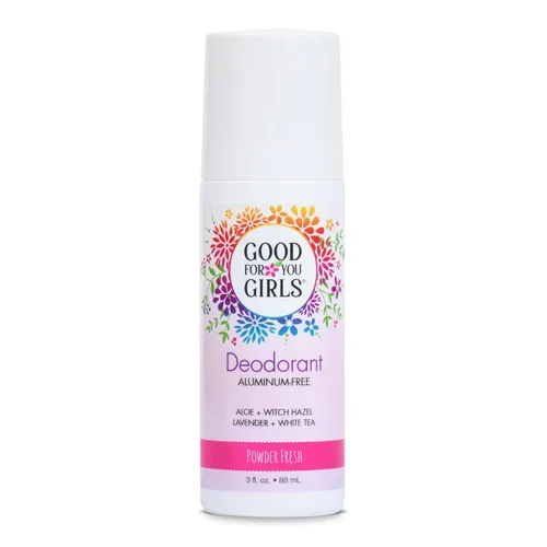 Good For You Girls Desodorante Natural Sin Aluminio para Niñas, Preadolescentes, Adolescentes, Control de Olores Seguro y Eficaz, Roll-On