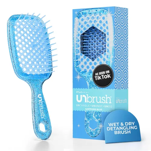 Miniatura 34 de FHI Heat UNbrush - Cepillo desenredante para cepillar sin dolor en cabello húmedo o seco — Cerdas antiestáticas DuoFlex duraderas, mango ligero