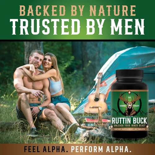 Miniatura 5 de XL Science Ruttin Buck - Píldoras de mejora de tamaño para hombres - Aumenta la resistencia, el rendimiento, la conducción y la energía - Añade