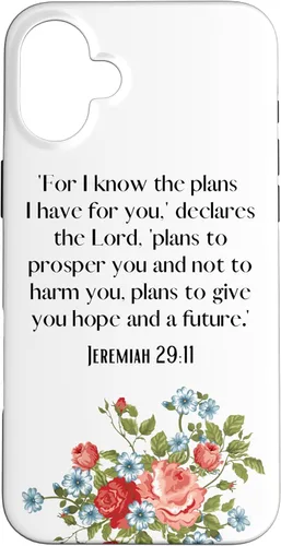 Miniatura 23 de iPhone 13 Pro Max Sé los planes que tengo para ti, dice el Señor Jeremías 29:11