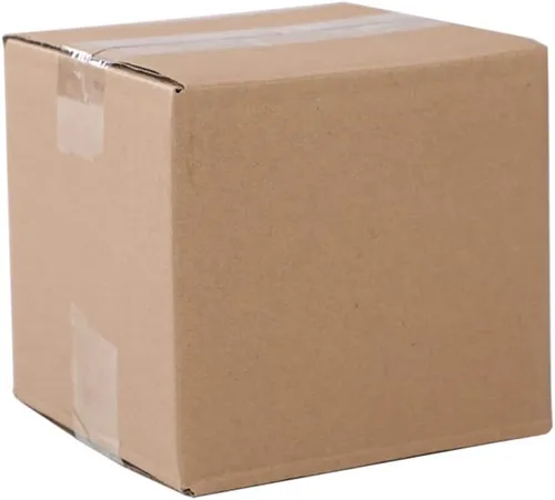 Miniatura 4 de 100 cajas de papel corrugado, cajas de cartón kraft resistentes y ligeras para envío y correo, cajas de mudanza para embalaje y almacenamiento