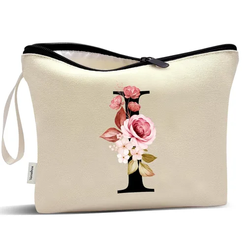 Miniatura 194 de Vavabox A-Z Bolsa de Maquillaje Personalizada, Regalos de Cumpleaños para Mujeres y Mamá, Regalos para la Mejor Amiga, Bolsa de Cosméticos