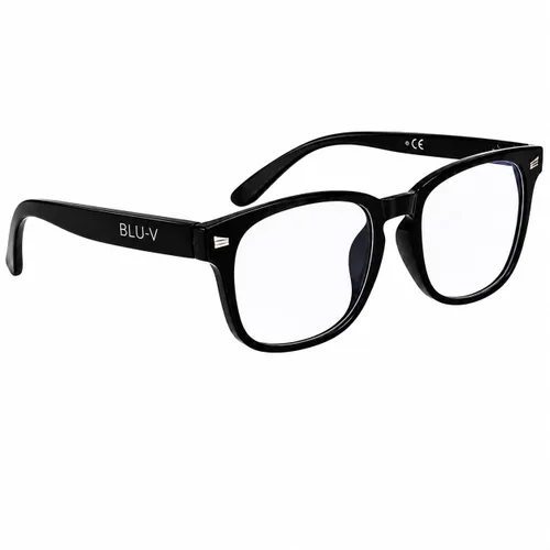 Blu-V Specs Gafas de bloqueo de luz azul, Negro
