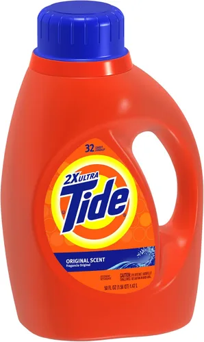 Miniatura 31 de Tide Detergente líquido para ropa, original, 100 cargas, 146 onzas líquidas, compatible con alta eficiencia