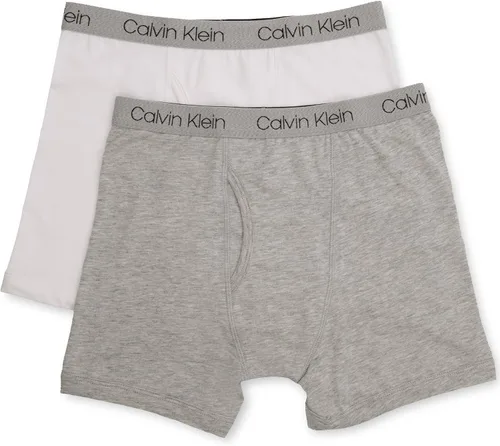 Miniatura 2 de Calvin Klein Paquete de 2 calzoncillos tipo bóxer para niño Comodidad de algodón premium