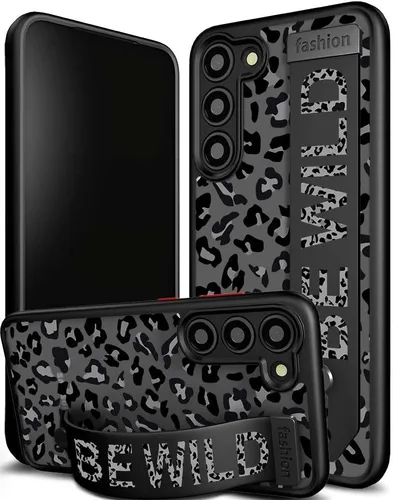 Miniatura 69 de Compatible para Samsung Galaxy S23 Funda Bonita con Correa Soporte Dedo Kickstand, Fundas de Silicona Geniales de Diseñador Funda Cover - Mariposa