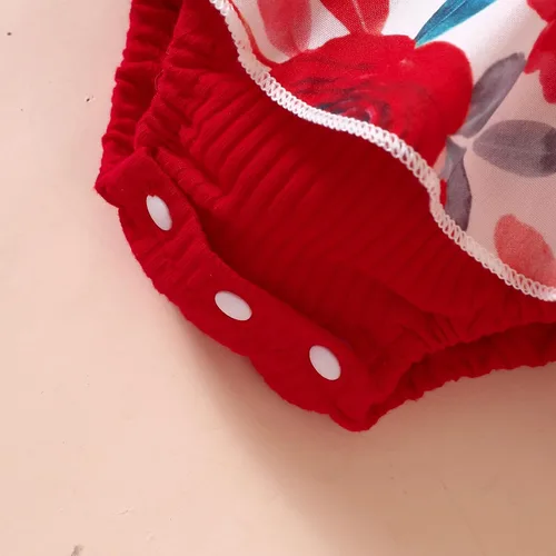 Miniatura 21 de Mameluco de encaje para bebé niña con volantes, manga larga, para recién nacido, otoño, invierno