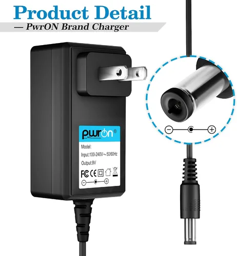 Miniatura 2 de Adaptador de 9 V AC/DC para Octane Fitness Q35 Q35e Q35c Q35ce Q37 xR3c xR4 xR4c xR4ci xR6 xR6e xR6ce Cinta de correr elíptica Cardio Máquina Cable