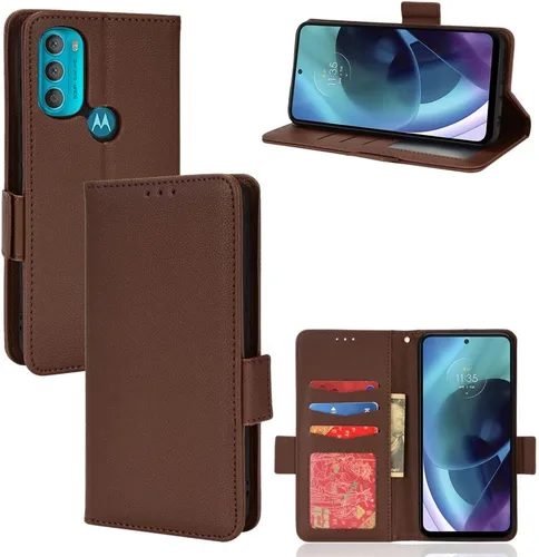Miniatura 76 de Funda de piel sintética compatible con Motorola Moto E22 4G, funda de piel sintética compatible con Motorola Moto E22i 4G, color negro