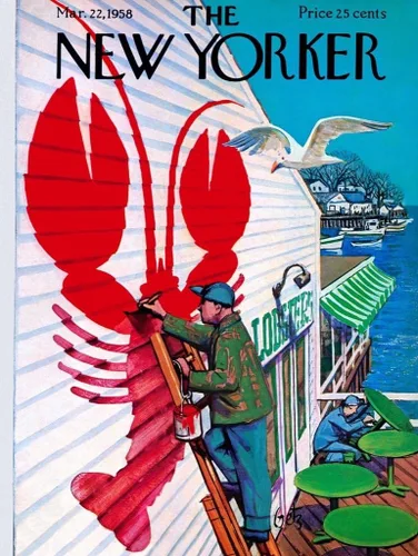 Miniatura 2 de New York Puzzle Company - New Yorker Seaside Cafe - Rompecabezas de 500 piezas