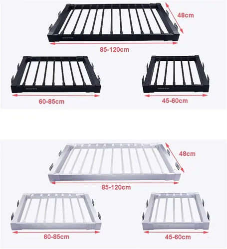 Miniatura 2 de THEGA Barra extensible de alta resistencia para armario – Perchero extraíble para ropa, perchero extraíble para pantalones, percha para pantalones