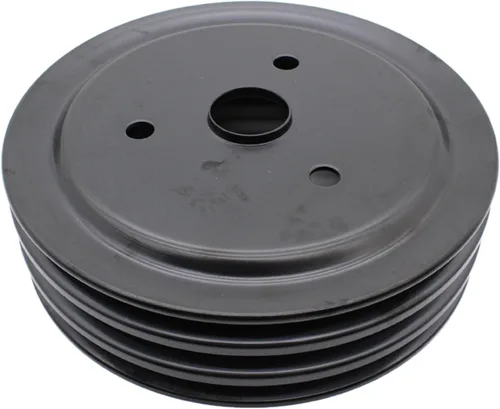 Bomba de agua corta SWP de polea de cigüeñal para bloque pequeño Chevy SBC 262 265 267 283 302 305 307 327 350 400 acero negro