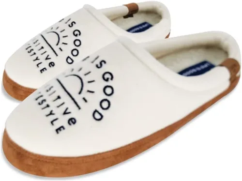 LIFE IS GOOD Pantuflas tipo mocasín para mujer, 303593W, gamuza y forro polar con espalda abierta para interiores y exteriores, pantuflas de felpa y