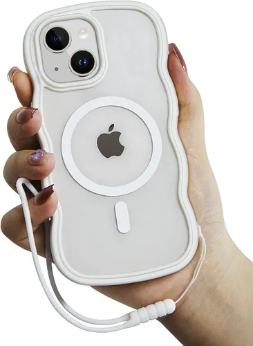 Miniatura 24 de Funda magnética para iPhone 13 Pro Max, funda transparente para iPhone 13 Pro Max, bonita funda para iPhone 13 Pro Max, funda protectora de TPU