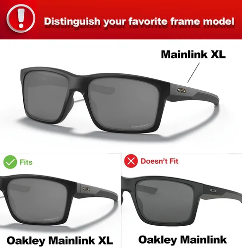 Miniatura 4 de Lentes Polarizadas De Reemplazo Para Oakley Mainlink XL 2.402 in Gafas De Sol OO9264 - Multicolor