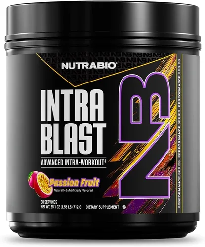 Miniatura 13 de NutraBio Intra Blast BCAA Polvo de Suplemento de Aminoácidos, Mezcla de Electrolitos e Hidratación, Intra, Pre Entrenamiento y Recuperación
