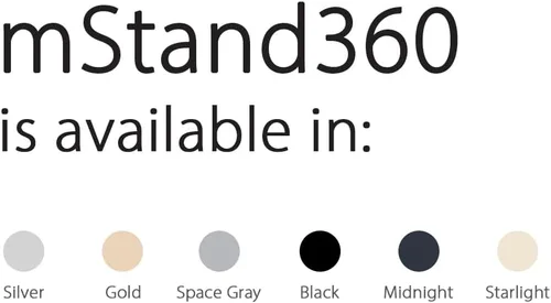 Miniatura 5 de Rain Design 10076 mStand360 Soporte para portátil (negro)