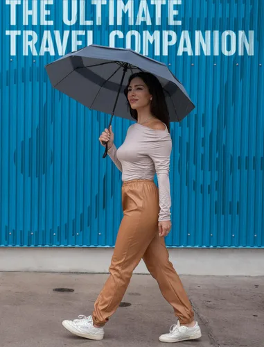 Miniatura 6 de REPEL Windproof Travel Umbrella - Compact & Withstands Winds up to 85MPH , Strongest Premium Auto Folding Umbrella for Rain and Sun - Durable, Light