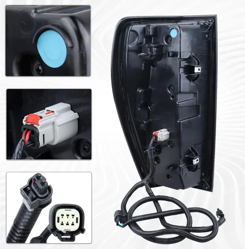 Miniatura 5 de Conjunto de Luz Trasera LED Tipo Lámpara Trasera Compatible para el Lado Derecho del Pasajero Para 2019-2023 GMC Sierra 1500/2500 HD/3500 HD