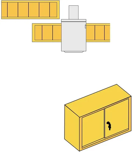 Miniatura 6 de uxcell Cerradura de émbolo de empuje para armario de escritorio, cajón, diámetro de cilindro de 3/4 pulgadas, longitud del cilindro de 7/8 pulgadas