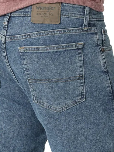 Miniatura 5 de Wrangler Authentics - Jeans para hombre de ajuste relajado y con cintura Comfort Flex